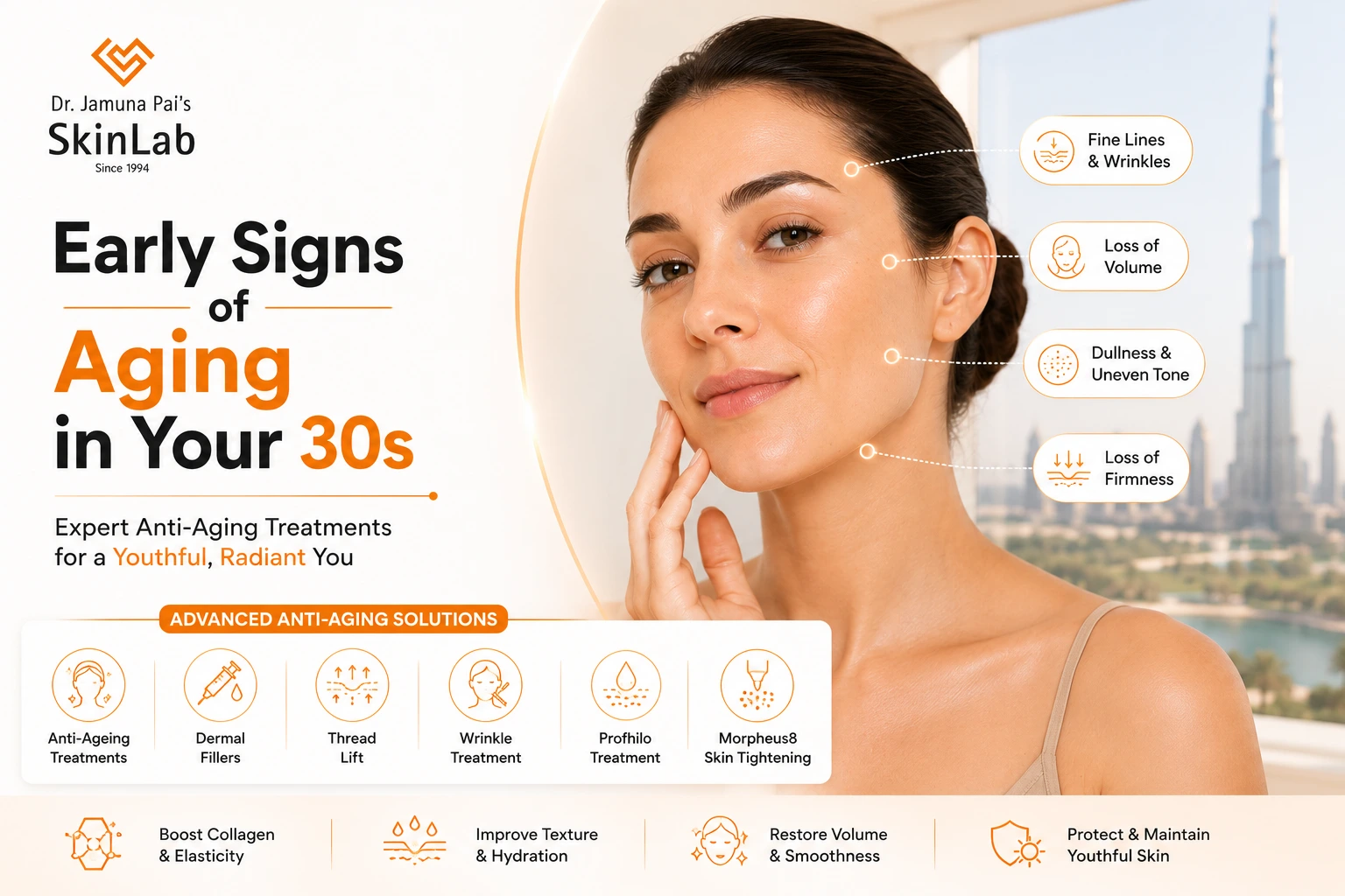 Early Signs of Aging in Your 30s | SkinLab Dubai