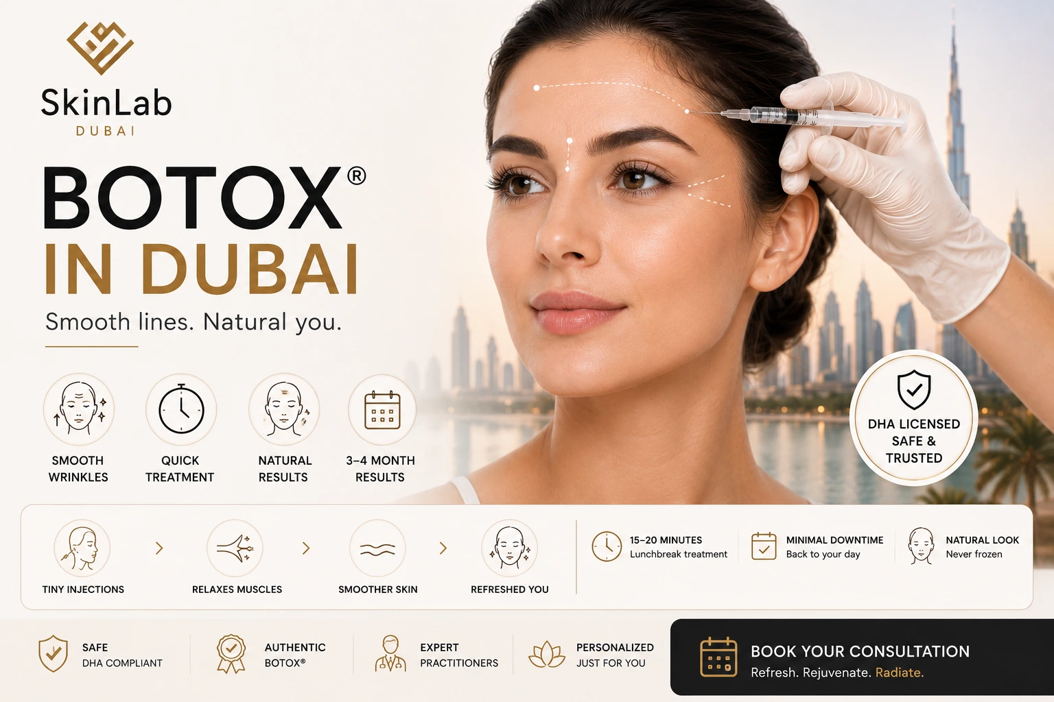 Botox® in Dubai: Everything You Need to Know Before Your First Treatment